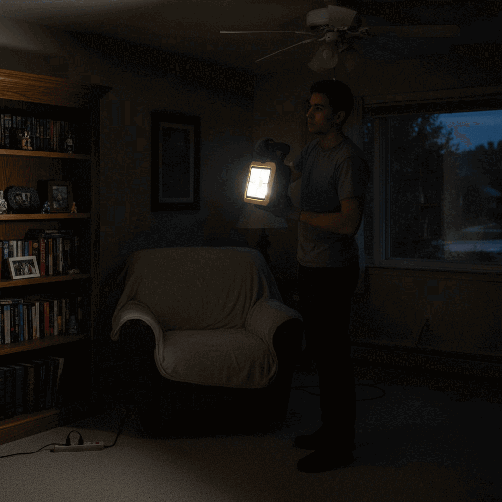 LINTERNA CON SET DE HERRAMIENTAS - ARGYNIA BEAUTY